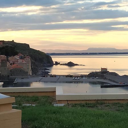Location Vue Mer Du Samedi Au Samedi, Clim, Parking, Piscine, Plage Collioure Exteriör bild